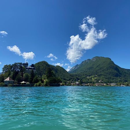 Duplex A 120 M Du Lac D'Annecy Duingt Eksteriør bilde