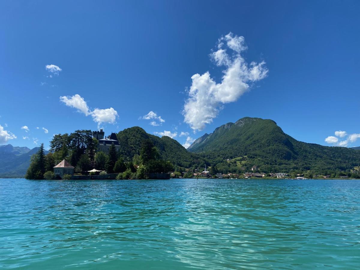 Duplex A 120 M Du Lac D'Annecy Duingt Eksteriør bilde