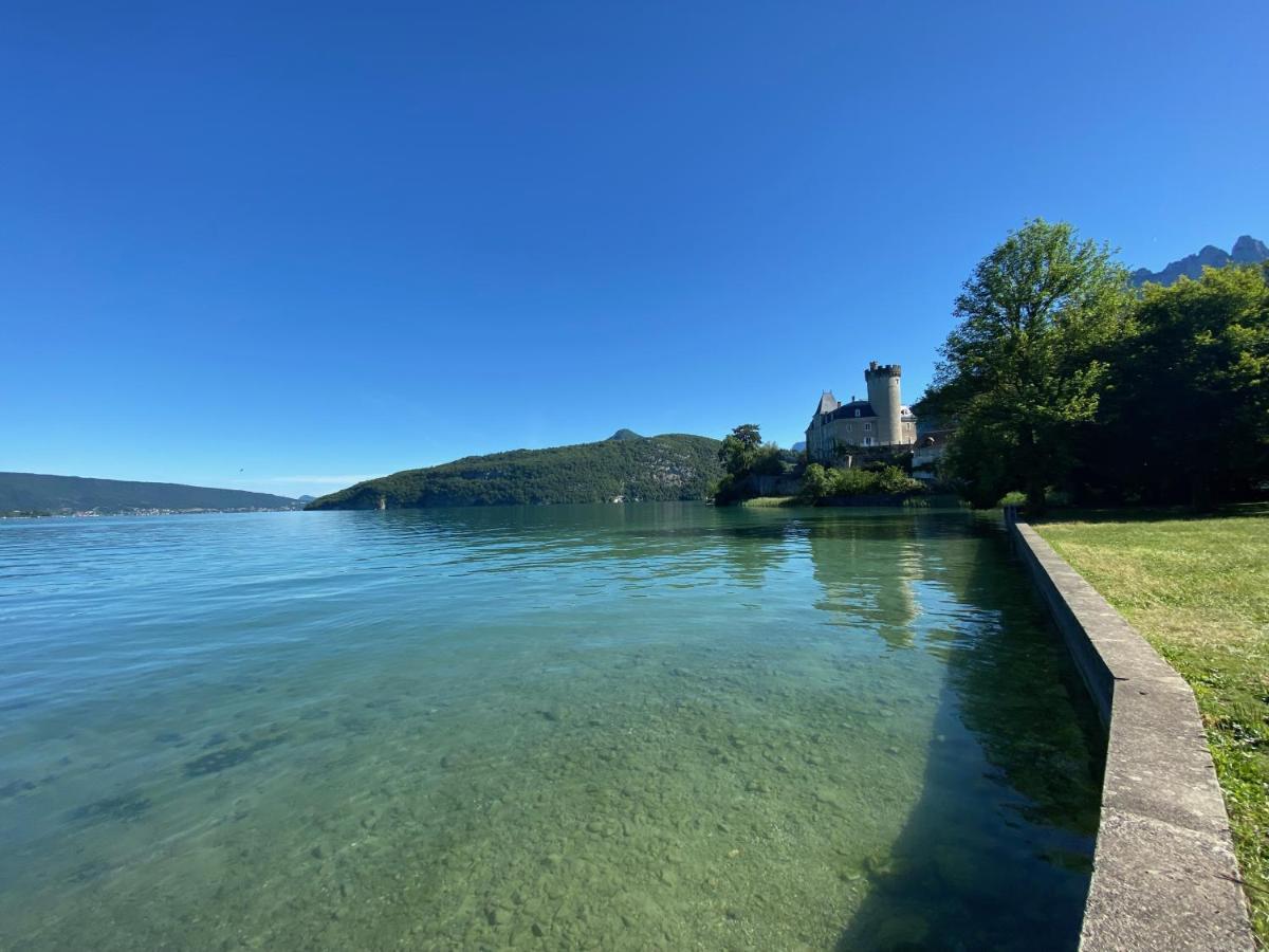 Duplex A 120 M Du Lac D'Annecy Duingt Eksteriør bilde
