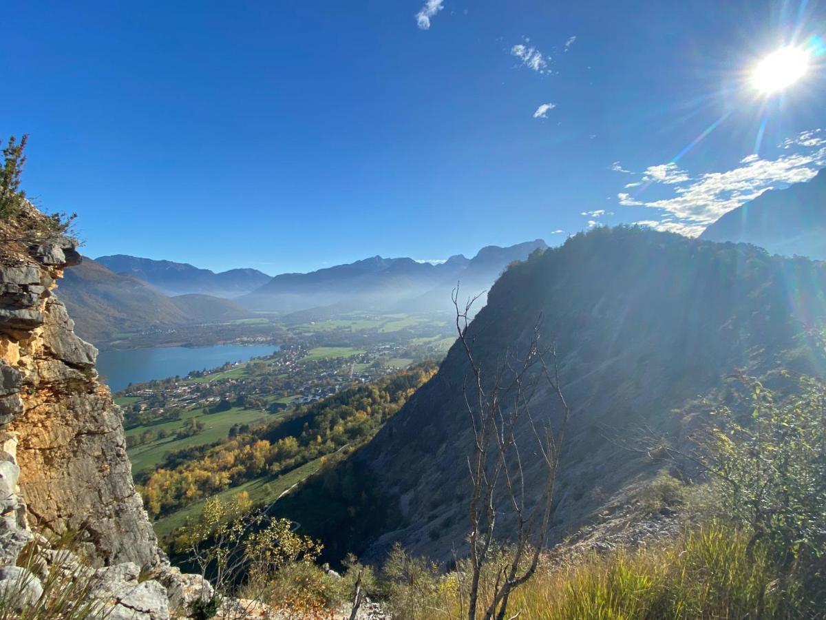 Duplex A 120 M Du Lac D'Annecy Duingt Eksteriør bilde