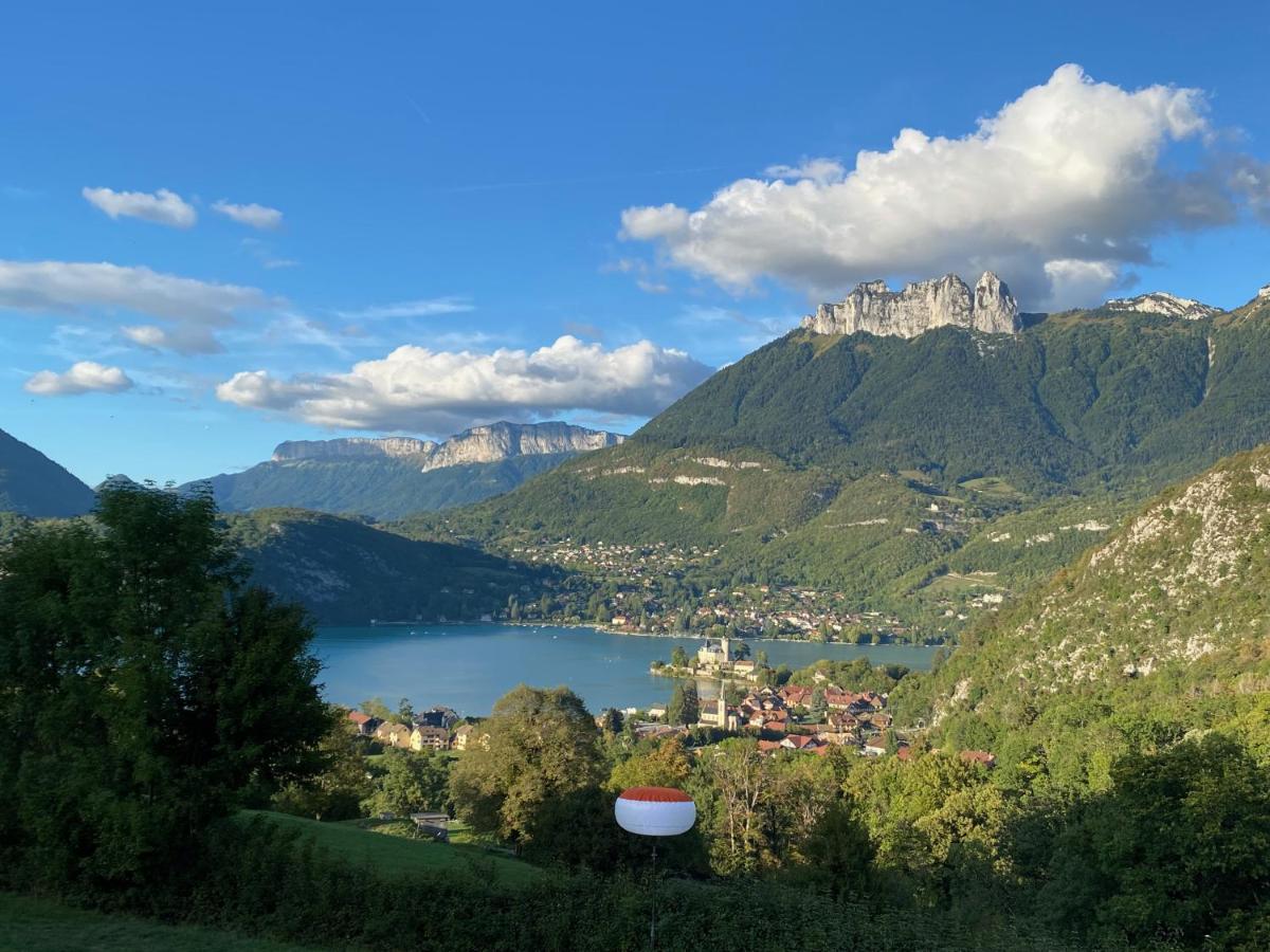 Duplex A 120 M Du Lac D'Annecy Duingt Eksteriør bilde
